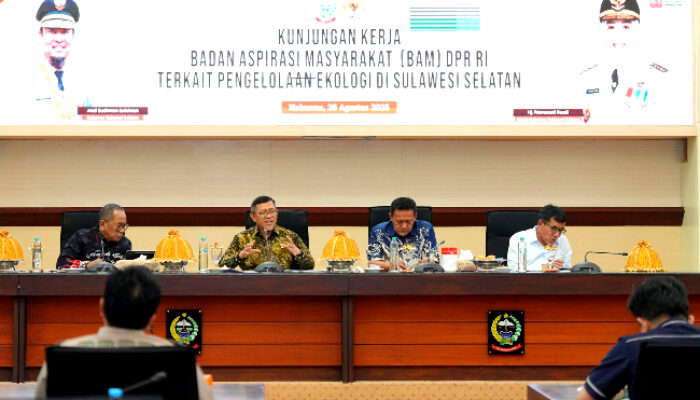 Ketua BAM DPR Tegaskan Agar Sulsel Segera Atasi Deforestasi dan Eksploitasi Tambang