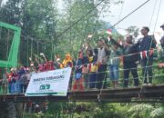 Dompet Dhuafa Bangun Kembali Jembatan Gantung Tabbuakang Gowa