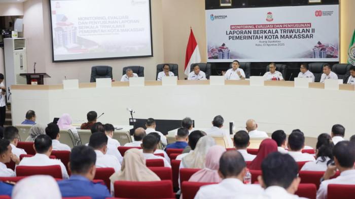 Data Bappeda Makassar menunjukan kinerja Dinas PU Makassar di peringkat terbawah dari 34 OPD (Organisasi Perangkat Daerah)