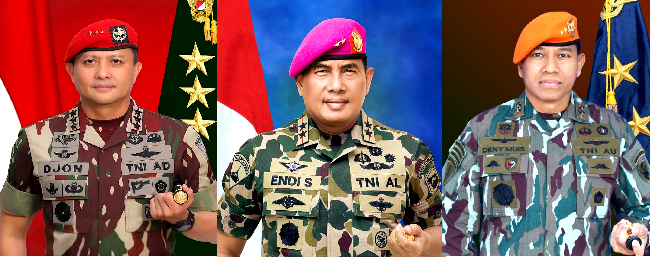 Ini Dia Tiga Panglima Kopasus, Marinir, dan Kopasgat akan Dilantik pada upacara kehormatan militer di Batujajar Jawa Barat