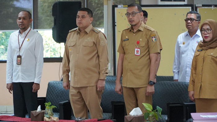 Sebanyak 33 pejabat ikut asesmen untuk 9 JPTP Kota Makassar, di Pusjar SKMP LAN RI, Jl Raya Baruga Makassar.