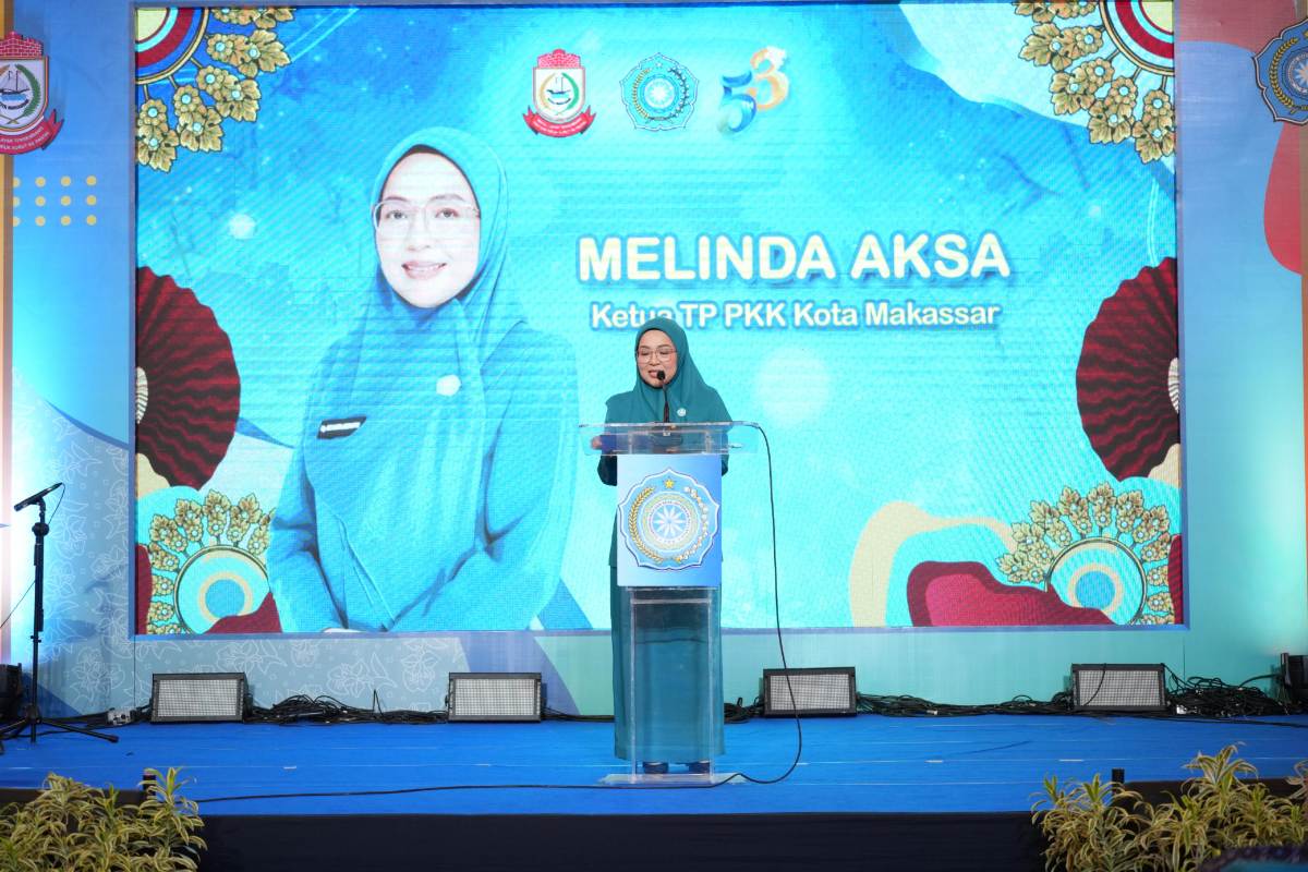 Melinda Aksa, menegaskan Aku Hatinya PKK terintegrasi dengan Urban Farming sebagai salah satu progam Pemerintah Kota Makassar.