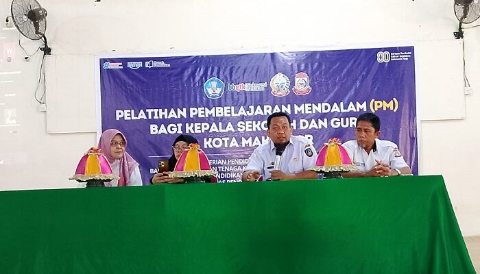 Guru Dan Kepala Sekolah Se Sulsel Pelatihan Pembelajaran Mendalam