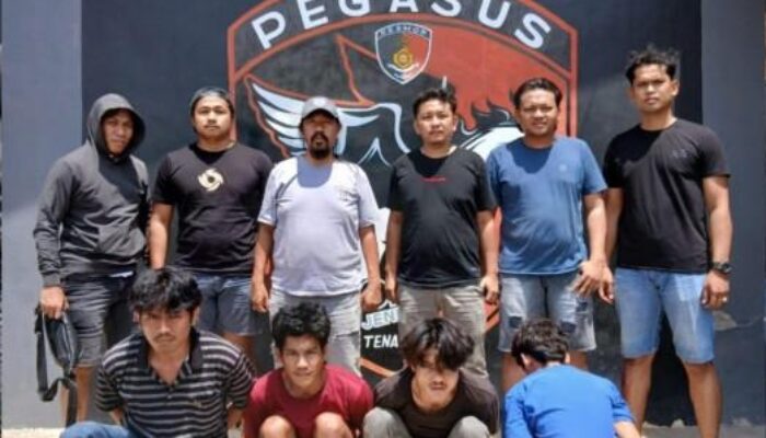 Polres Jeneponto Bekuk Pelempar Mobil