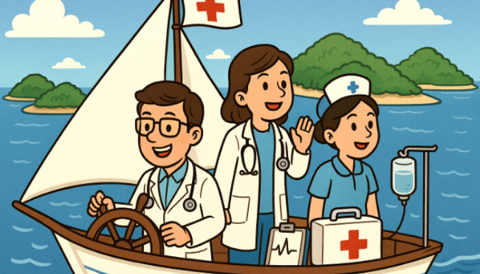 20 Nakes Bergerak ke Pulau di Pangkep dan Selayar