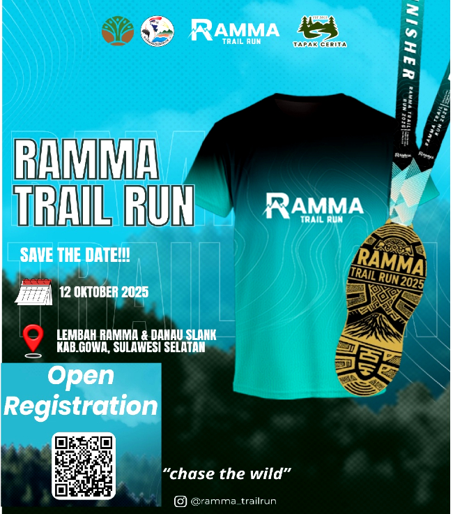 Ramma Trail Run 2025, Ajang Menaklukkan Tantangan dan Keindahan Kaki Gunung Bawakaraeng yang akan diselenggaran 12 Oktober 2025