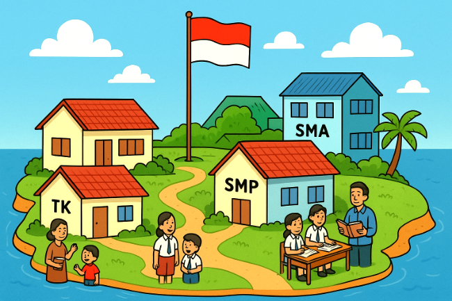Terima MPR, Appi Ungkapkan Gagasan Sekolah Terpusat di Satu Pulau saat menerima Wakil Ketua MPR Eddy Soeparno