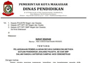 TK, SD dan SMP di Makassar Belajar Online Sampai 4 September