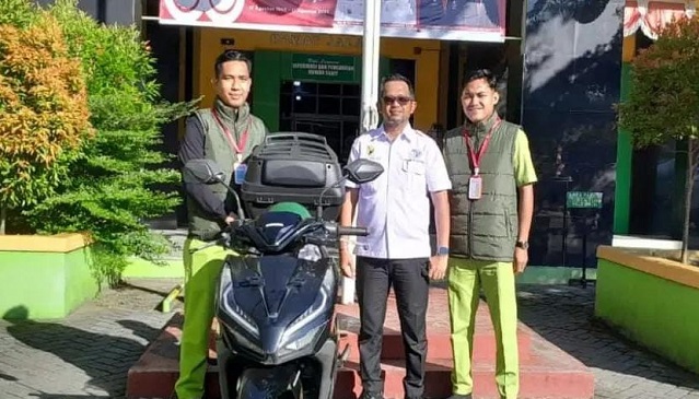 Unit Pelaksana Teknis RSUD Sinjai luncurkan Syifa On Care, Rabu (13/8/2025), di area parkir rumah sakit tersebut.