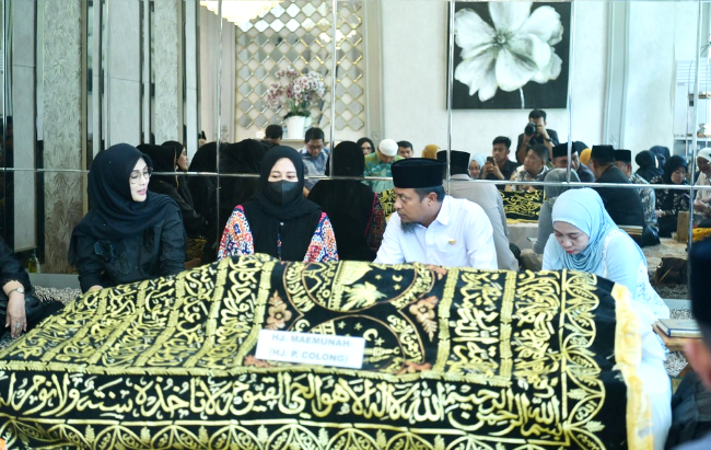 Wakil Gubnernur Sulsel Berduka, ibunda dari Wagub Fatmawati Rusdi yakni Hj Maemunah atau Hj Collong meninggal dunia di Makassar