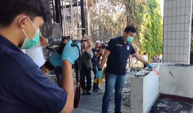 Tiga hari setelah insiden demo rusuh, Mapolda Sulsel tahan 10 tersangka pembakar gedung DPRD Makassar dan DPRD Sulsel