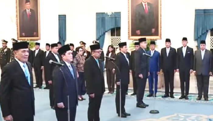 Djamari Chaniago Menko Polkam, Erick Thohir Menpora, Presiden Lantik 2 Menteri dan Beberapa Pejabat