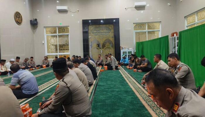 Polres Gowa Gelar Salat Gaib