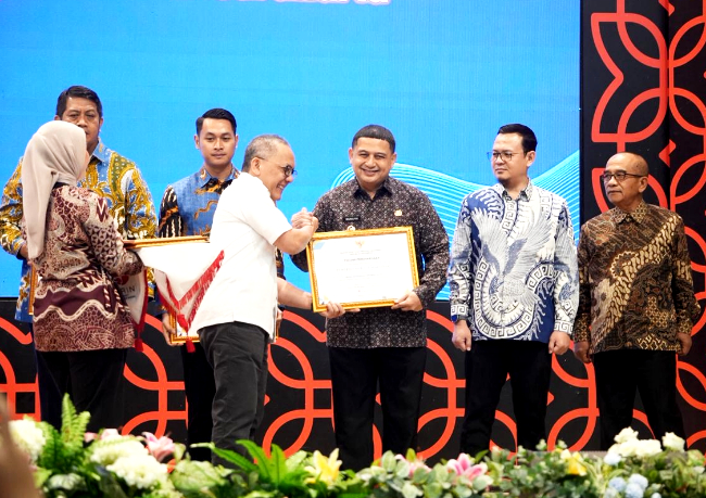 Brida Makassar Terima Penghargaan Optimalisasi Potensi Daerah yang diberikan Badan Riset dan Invasi Nasional (BRIN)