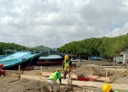 Tongke-Tongke Sinjai Jadi Kampung Nelayan Merah Putih