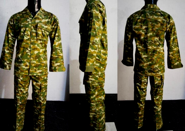 5 Oktober TNI Punya Pakaian Seragam Baru menggantikan pakaian seragam lama dengan warna loreng hijau lebih muda