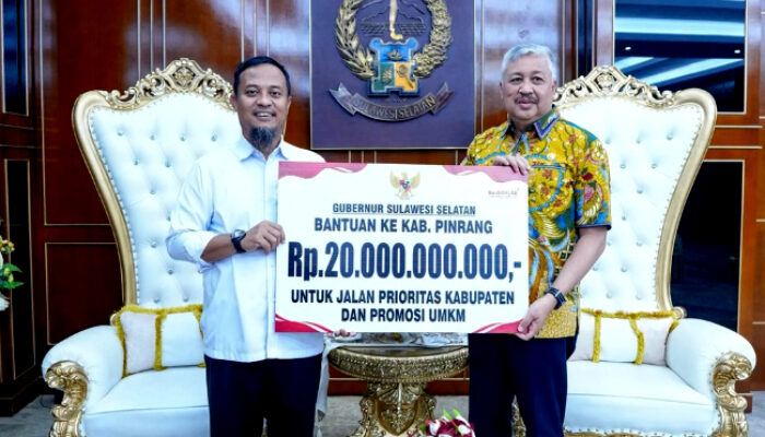 Pinrang Dapat Kucuran Rp 20 Miliar dari Pemprov