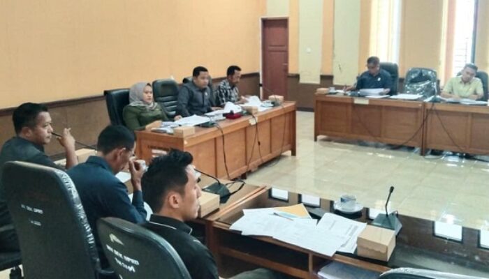 Komisi III DPRD Sinjai Raker Dengan Instansi Mitra