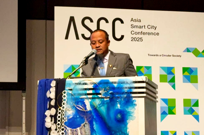 Di ASCC 2025, Gubernur Sulsel Paparkan Pembangunan Konektivitas Antarkota Rendah Emisi yang berlangsung di Yokohama Jepang