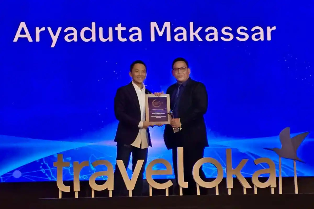 Aryaduta Makassar raih Exceptional Guest Experience – Prestige dari Traveloka sebagai hotel layanan terbaik di Indonesia