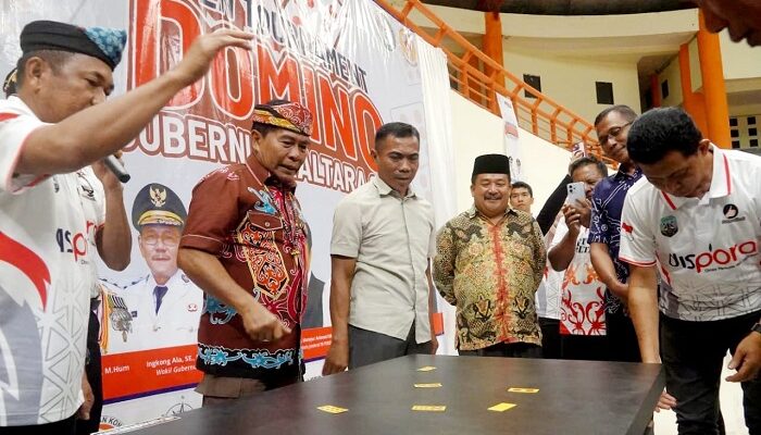 Zainal Paliwang Buka Turnamen Domino Piala Gubernur Kaltara