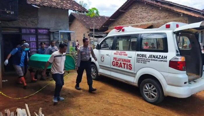 Ajakan Berkebun Berujung Tragedi, Anak Bunuh Ayah di Bandar Lampung