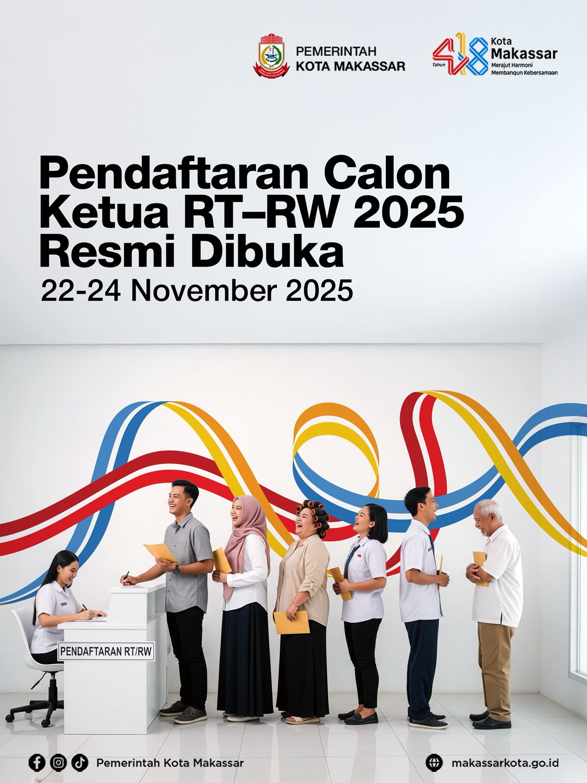 Pemerintah Kota Makassar Pendaftaran RT/RW