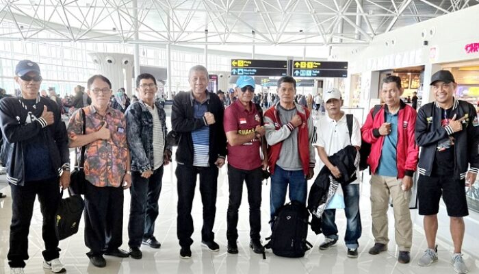 Tim Alumni SMANSA Makassar Ke Tanjung Selor Ikuti Piala Kaltara Dihati U-50