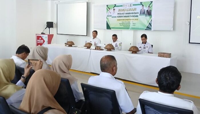 Sekda Sinjai Buka Sosialisasi Peta Ketahanan dan Kerentanan Pangan