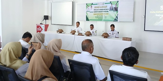 Sekda Sinjai buka sosialisasi Peta Ketahanan dan Kerentanan Pangan (Food Security and Vulnerability Atlas /FSVA).