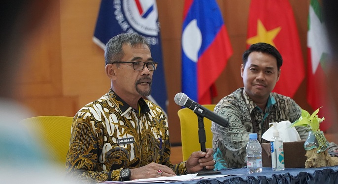 Penjabat Sekda Barru ceramah orientasi kepemimpinan berbasis solusi di Pusjar LAN Makassar sebagai pusat transfer ilmu kepemimpinan strategis