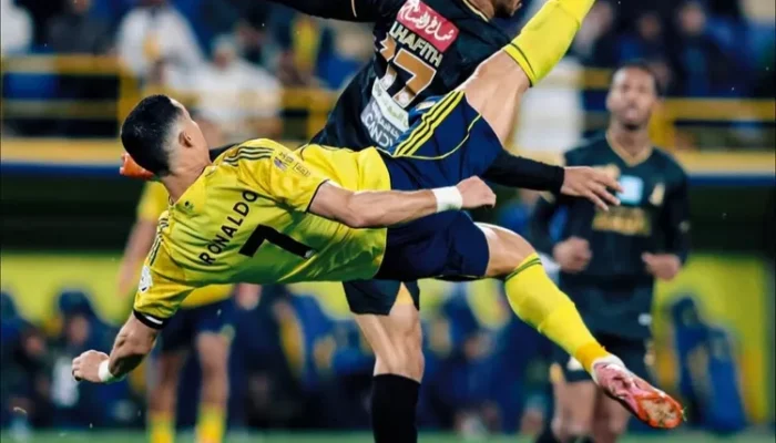 Gol Salto Ronaldo Spektakuler di Usia 40 Tahun, Dunia Sepak Bola Terkesima