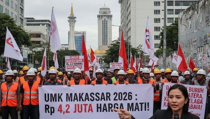 Setelah melalui serangkaian pembahasan, Dewan Pengupahan akhirnya menyepakati UMP Sulsel naik dari Rp3.657.527 menjadi Rp3.921.234