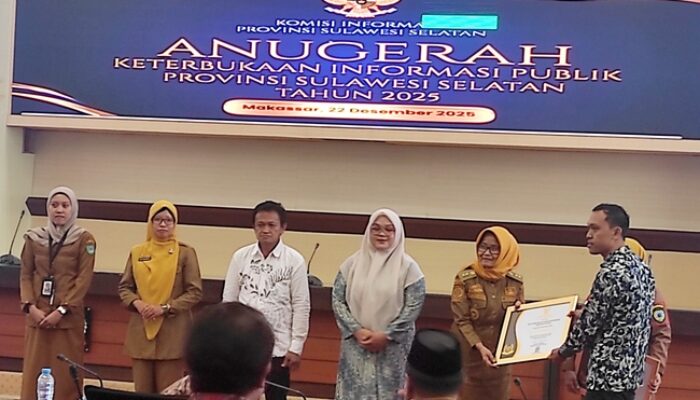 Ini Dia, Daftar Penghargaan Komisi Informasi untuk Badan Publik di Sulawesi Selatan