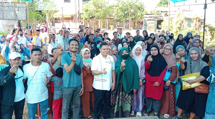 Legislator Gerindra Yasir Machmud temu konstituen pengawasan APBD Sulsel 2025 di Kelurahan Macege, Kecamatan Tanete Riattang, Bone