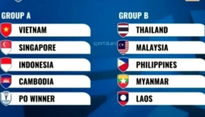 Drawing Piala AFF 2026, Indonesia di Grup A
