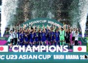 Bantai China, Jepang Pertahankan Gelar Juara Piala Asia U-23