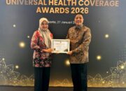 Pemkot Makassar Menerima Penghargaan UHC 2026
