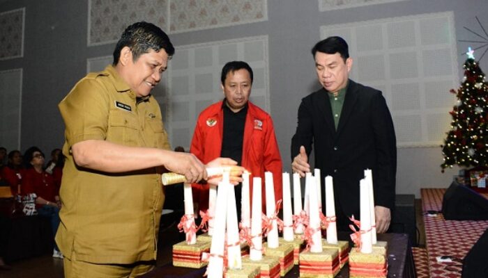 Ratusan Jemaat Hadiri Natal Bersama API Sulsel