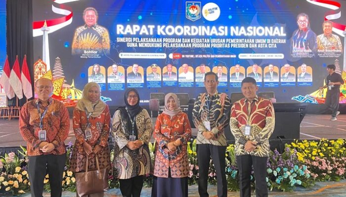 Bupati Sinjai Hadiri Rakornas Sinergi Pelaksanaan Program