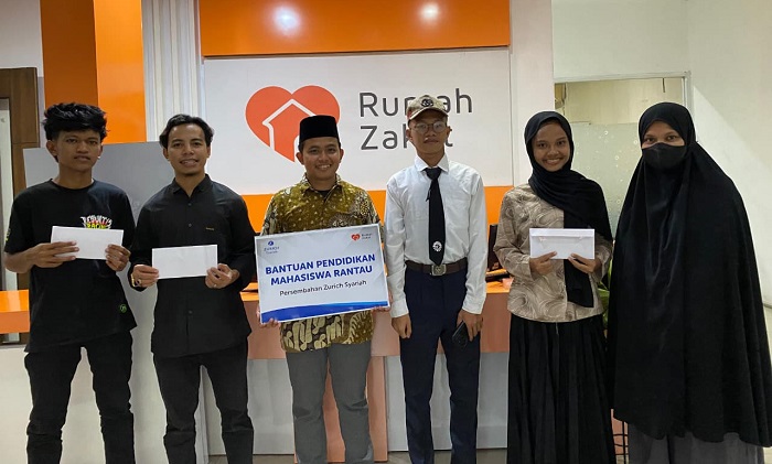 Rumah Zakat Sulsel dan Zurich Syariah luncurkan beasiswa perantau di Kota Makassar, Kamis, 15 Januari 2026 sore