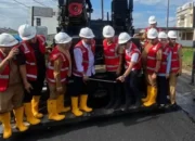 Groundbreaking Pengerjaan Jalan Poros Galesong Utara Takalar