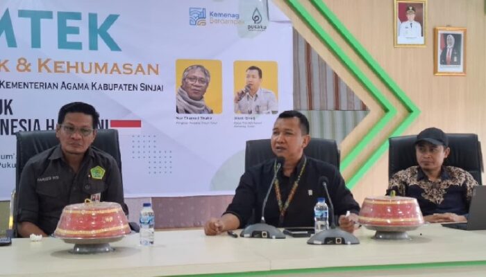 Kemenag Sinjai Bimtek Jurnalis