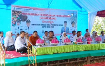Wakil Ketua DPRD Sinjai apresiasi Musrenbang Sinjai Tengah, Rabu (11/2/2026) di Desa Mattunreng Tellu, wilayah persawahan milik warga