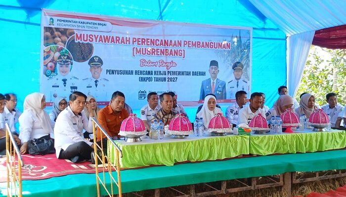 Wakil Ketua DPRD Sinjai Apresiasi Musrenbang Sinjai Tengah