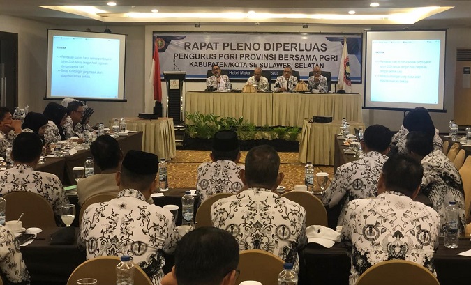 PGRI Sulsel bakal punya kantor sekretariat milik organisasi setelah mendapat dukungan dari PGRI kabupaten/kota se Sulsel