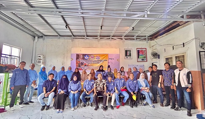 Mahasiswa Pascasarjana Manajamen UIT PKM di Desa Sampulungan, Kecamatan Galesong Utara, Takalar, Minggu, 15 Februari 2026