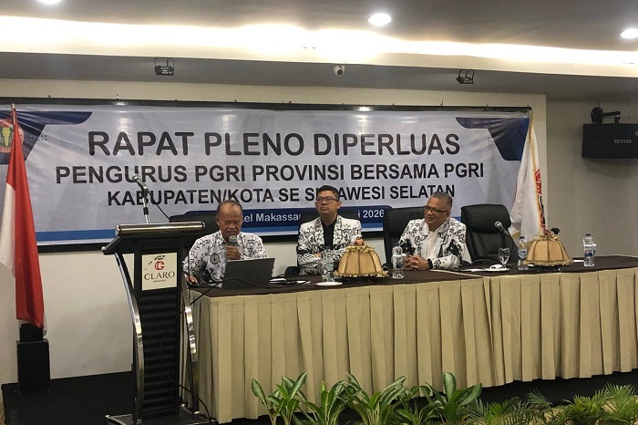 Ketua PGRI Sulsel singgung tawaran jadi tuan rumah Konkernas (Konferensi Kerja Nasional) mendatang di Makassar
