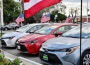 Kebijakan tarif Trump rugikan 7 industri mobil Jepang Rp231 triliun, periode April – Desember 2025.