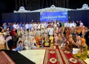 Alumni SMANSA 82 Makassar pererat silaturahmi lewat sedekah dan doa, Senin (9/3/2026) di Gedung Baruga Siamaseang, Universitas Islam Makassar